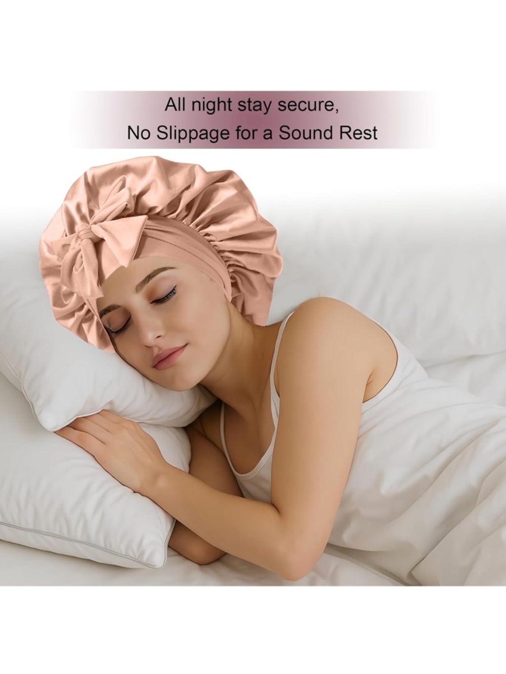 NWT Satin Bonnet - Picture 2 of 7